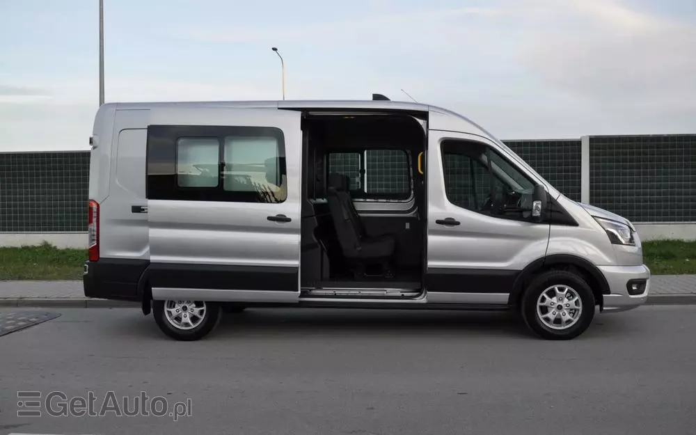 FORD TRANSIT DCIV MCA 2.0 New EcoBlue 170 KM A6 FWD Limited Brygadowy 6 osobowy 350 L3H2 Fabrycznie Nowy Dostępny od Ręki!!! 