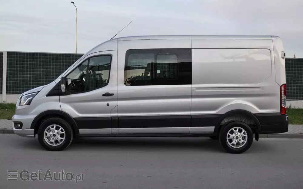 FORD TRANSIT DCIV MCA 2.0 New EcoBlue 170 KM A6 FWD Limited Brygadowy 6 osobowy 350 L3H2 Fabrycznie Nowy Dostępny od Ręki!!! 