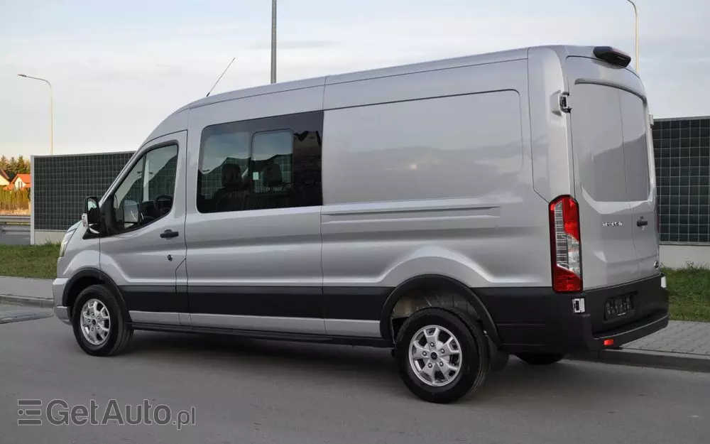 FORD TRANSIT DCIV MCA 2.0 New EcoBlue 170 KM A6 FWD Limited Brygadowy 6 osobowy 350 L3H2 Fabrycznie Nowy Dostępny od Ręki!!! 
