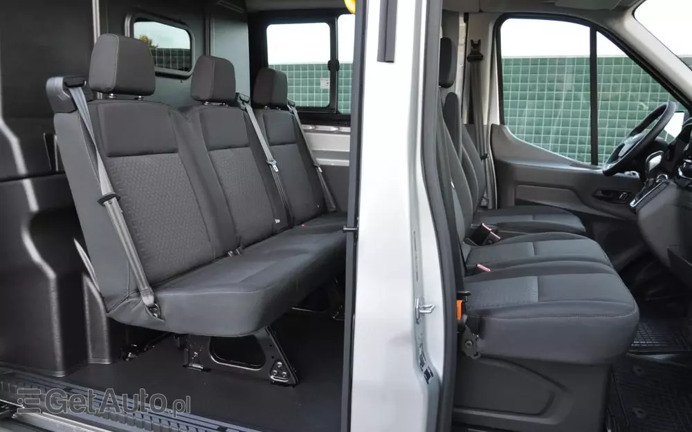 FORD TRANSIT DCIV MCA 2.0 New EcoBlue 170 KM A6 FWD Limited Brygadowy 6 osobowy 350 L3H2 Fabrycznie Nowy Dostępny od Ręki!!! 