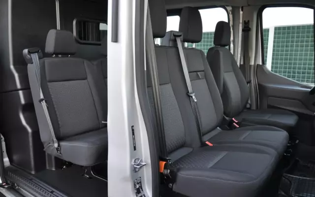 FORD TRANSIT DCIV MCA 2.0 New EcoBlue 170 KM A6 FWD Limited Brygadowy 6 osobowy 350 L3H2 Fabrycznie Nowy Dostępny od Ręki!!! 