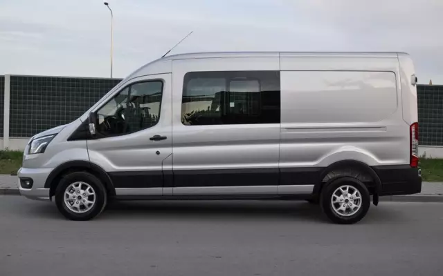 FORD TRANSIT DCIV MCA 2.0 New EcoBlue 170 KM A6 FWD Limited Brygadowy 6 osobowy 350 L3H2 Fabrycznie Nowy Dostępny od Ręki!!! 