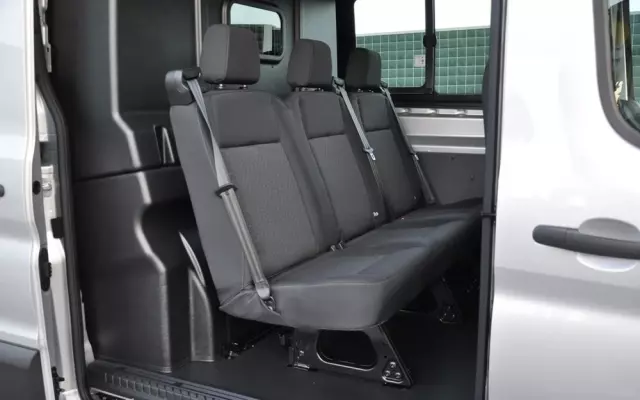 FORD TRANSIT DCIV MCA 2.0 New EcoBlue 170 KM A6 FWD Limited Brygadowy 6 osobowy 350 L3H2 Fabrycznie Nowy Dostępny od Ręki!!! 