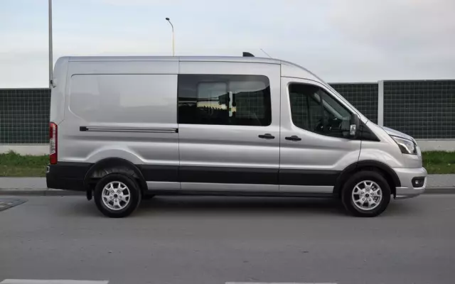 FORD TRANSIT DCIV MCA 2.0 New EcoBlue 170 KM A6 FWD Limited Brygadowy 6 osobowy 350 L3H2 Fabrycznie Nowy Dostępny od Ręki!!! 