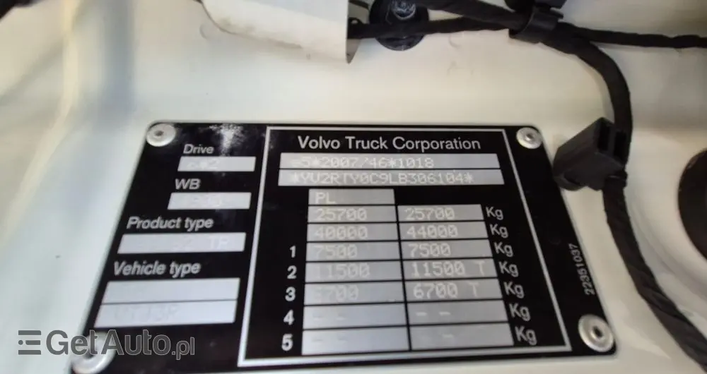 VOLVO VOLVO///FH///460///2020///GLOBETROTTER/// ZESTAW///TANDEM///PRZEJAZDOWY/// 7.70+7.70///DUŻE ZBIORNIKI///STAN DOBRY 