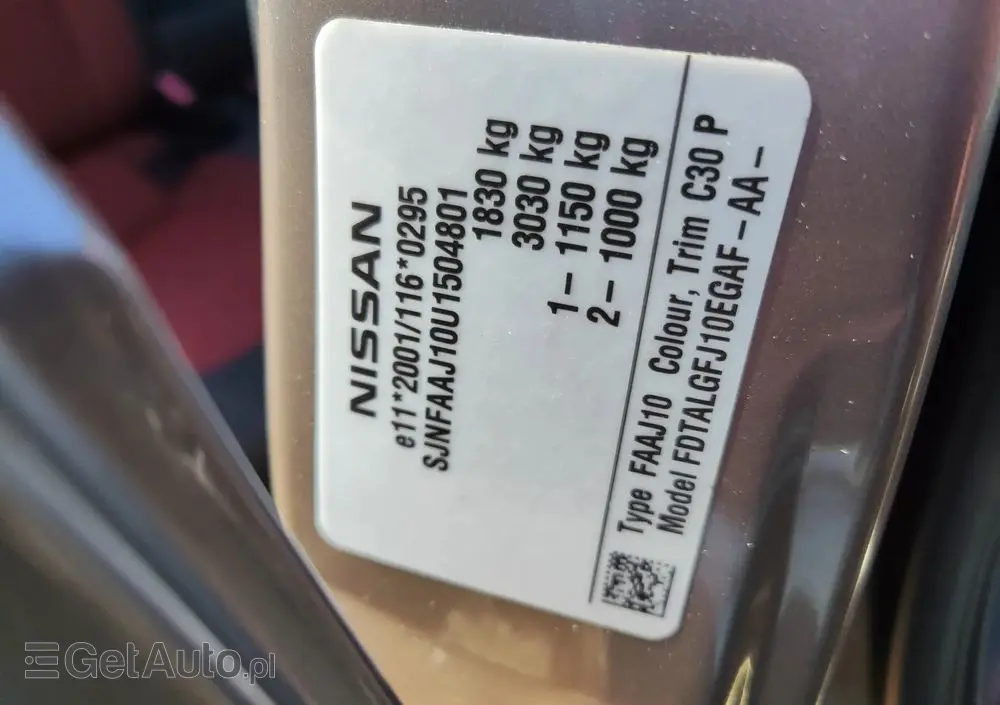 NISSAN Qashqai 1.6 acenta