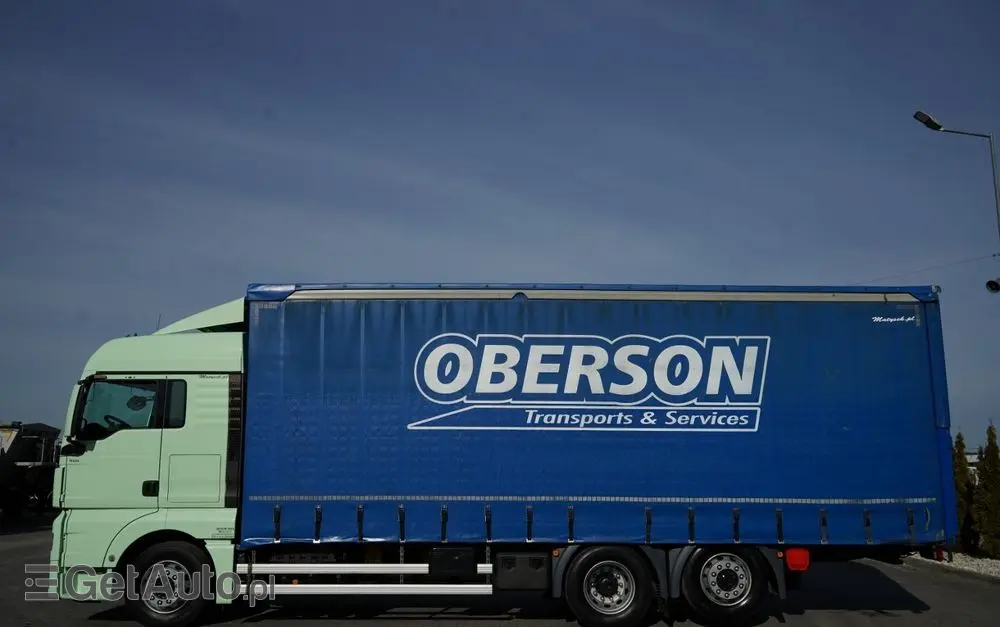 MAN TGX 26.460 / 120 M3 / 6x2 / SOLÓWKA /  OŚ PODNOSZONA / OŚ SKRĘTNA / 