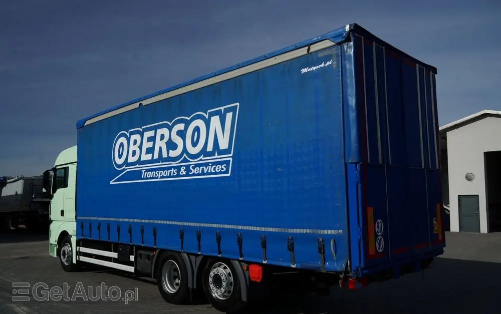 MAN TGX 26.460 / 120 M3 / 6x2 / SOLÓWKA /  OŚ PODNOSZONA / OŚ SKRĘTNA / 