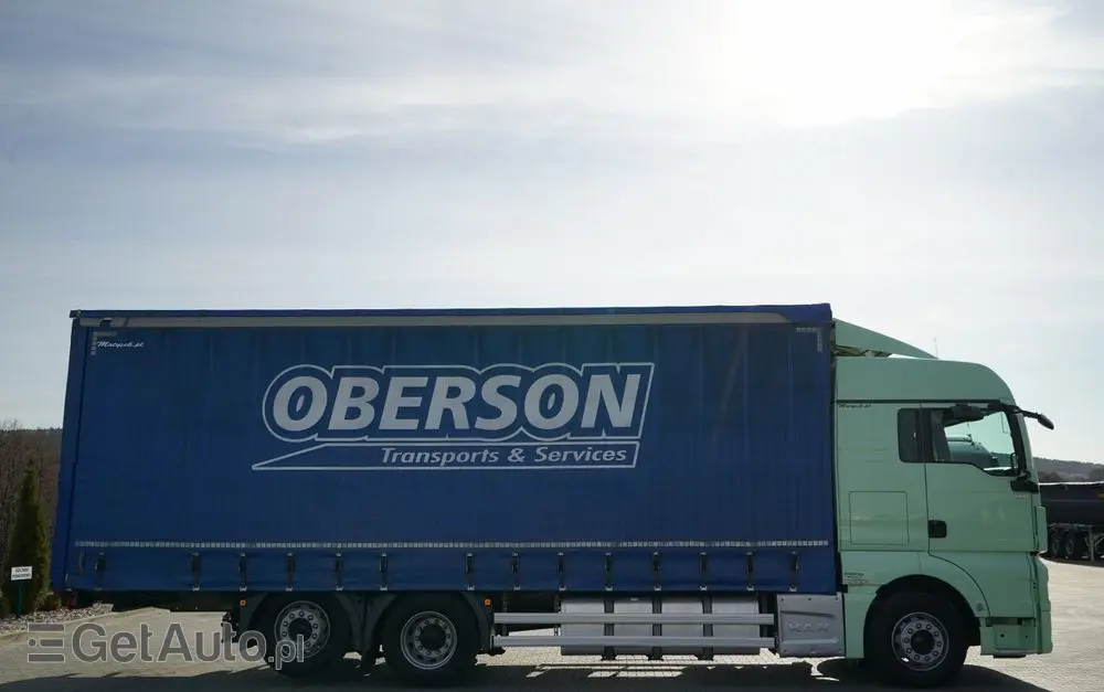 MAN TGX 26.460 / 120 M3 / 6x2 / SOLÓWKA /  OŚ PODNOSZONA / OŚ SKRĘTNA / 