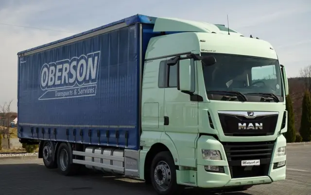 MAN TGX 26.460 / 120 M3 / 6x2 / SOLÓWKA /  OŚ PODNOSZONA / OŚ SKRĘTNA / 