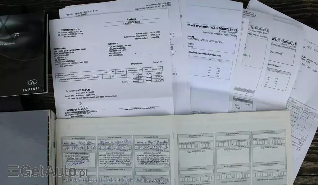 INFINITI QX70 3.0D V6 (238 KM) Automatic AWD