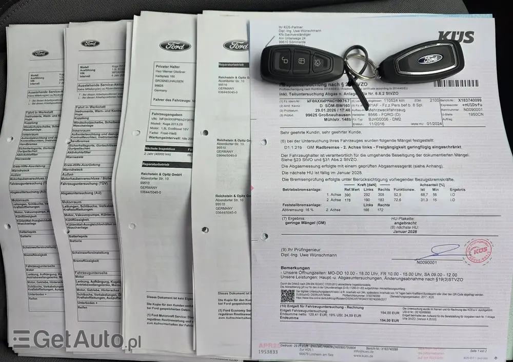 FORD Kuga 1.5 EcoBoost 2x4 Cool & Connect