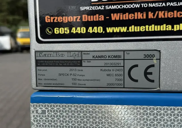 MITSUBISHI Canter 7C18 3.0/150 KM Asenizcyjny 