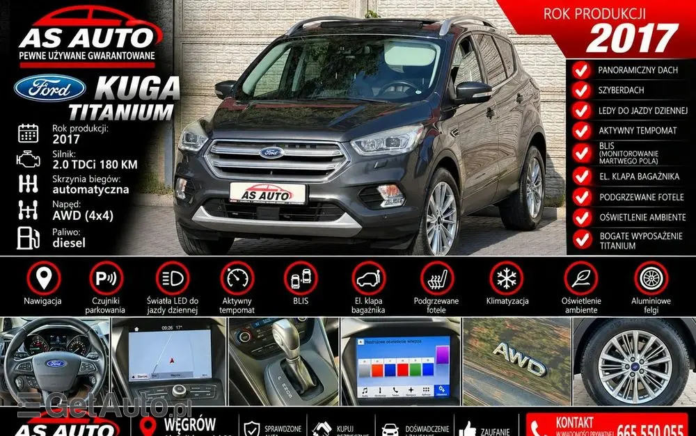 FORD Kuga 2.0 TDCi AWD Titanium