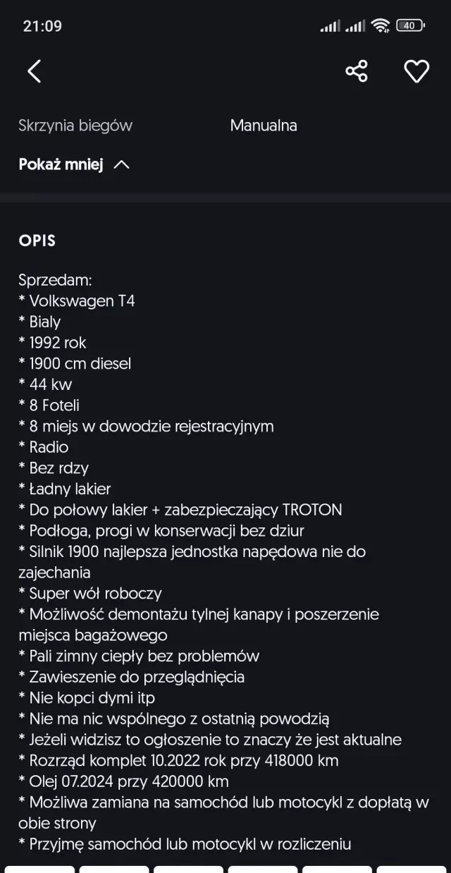 VOLKSWAGEN TRANSPORTER 