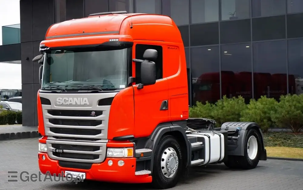 SCANIA G 410 / RETARDER / HYDRAULIKA / PEŁNY ADR / ALUFELGI / EURO 6 