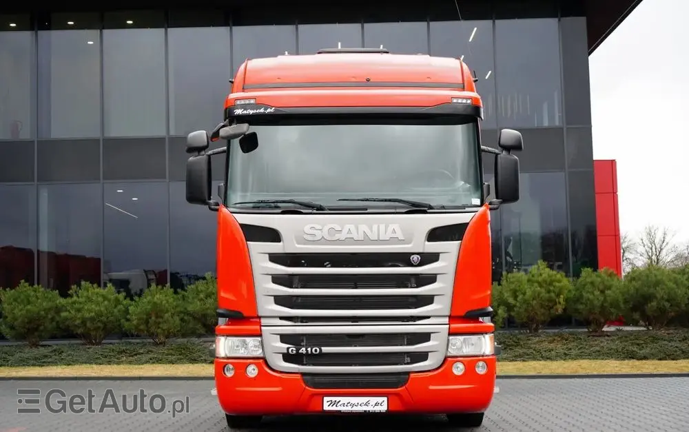 SCANIA G 410 / RETARDER / HYDRAULIKA / PEŁNY ADR / ALUFELGI / EURO 6 