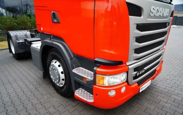 SCANIA G 410 / RETARDER / HYDRAULIKA / PEŁNY ADR / ALUFELGI / EURO 6 