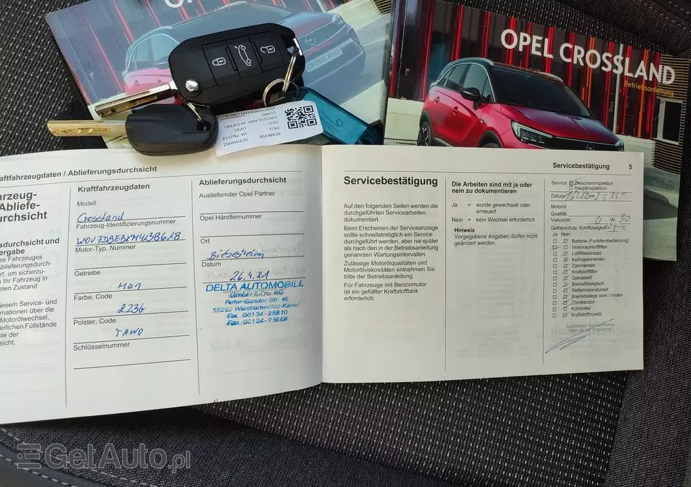 OPEL Crossland 1.2 T GS Line