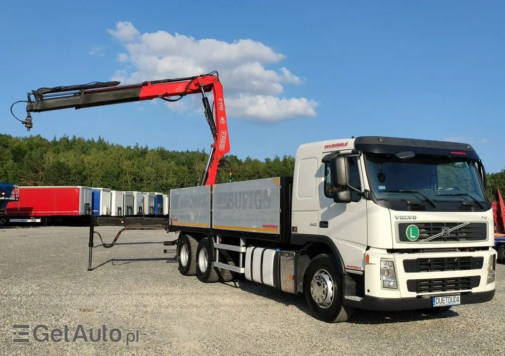 VOLVO FM 440 6x4 HDS FASSI F170 Składany w Literę Z 