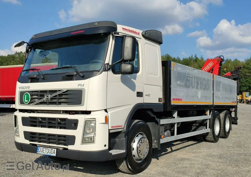 VOLVO FM 440 6x4 HDS FASSI F170 Składany w Literę Z 