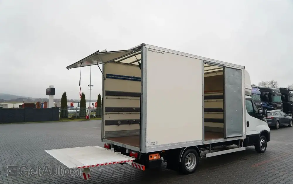 IVECO DAILY 35-160 / KONTENER 4,3 M / WINDA DHOLLANDIA  / BLIŹNIAK   DMC: 3500 KG /  2021 