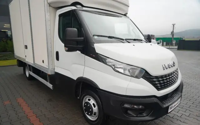 IVECO DAILY 35-160 / KONTENER 4,3 M / WINDA DHOLLANDIA  / BLIŹNIAK   DMC: 3500 KG /  2021 