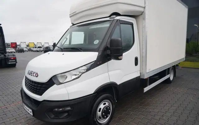 IVECO DAILY 35-160 / KONTENER 4,3 M / WINDA DHOLLANDIA  / BLIŹNIAK   DMC: 3500 KG /  2021 