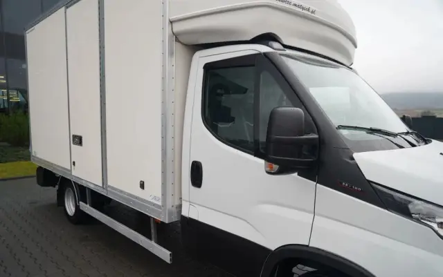 IVECO DAILY 35-160 / KONTENER 4,3 M / WINDA DHOLLANDIA  / BLIŹNIAK   DMC: 3500 KG /  2021 