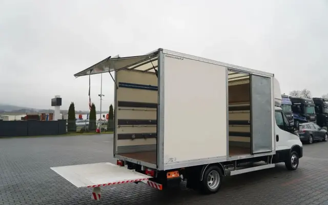 IVECO DAILY 35-160 / KONTENER 4,3 M / WINDA DHOLLANDIA  / BLIŹNIAK   DMC: 3500 KG /  2021 