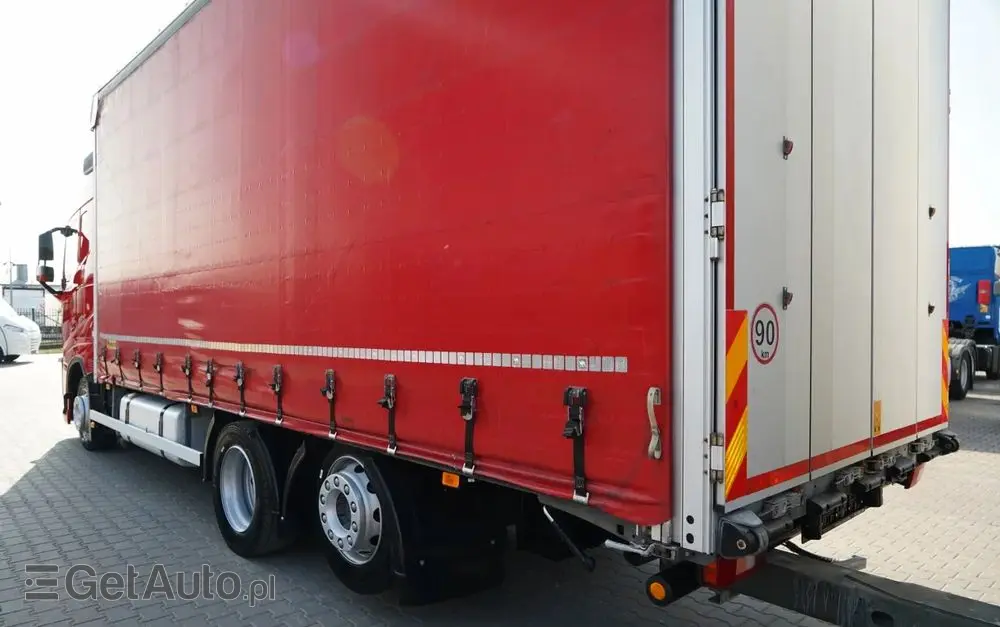 VOLVO FH 460 / ZESTAW TANDEM / 120 M3 / PRZEJAZDOWY / I-SAVE / KLIMA POSTOJOWA / OŚ PODNOSZONA SKRĘTNA / WIELTON / PLANDEKA ZBROJONA 