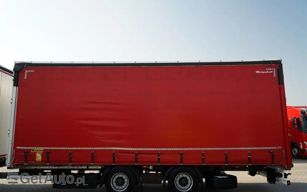 VOLVO FH 460 / ZESTAW TANDEM / 120 M3 / PRZEJAZDOWY / I-SAVE / KLIMA POSTOJOWA / OŚ PODNOSZONA SKRĘTNA / WIELTON / PLANDEKA ZBROJONA 