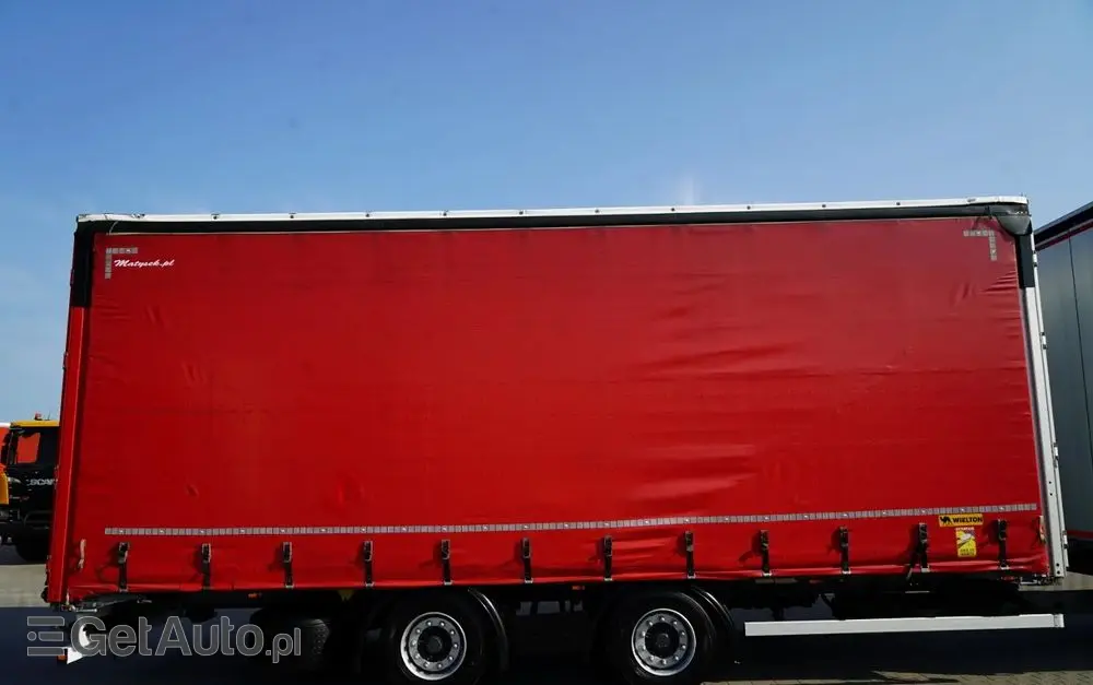 VOLVO FH 460 / ZESTAW TANDEM / 120 M3 / PRZEJAZDOWY / I-SAVE / KLIMA POSTOJOWA / OŚ PODNOSZONA SKRĘTNA / WIELTON / PLANDEKA ZBROJONA 