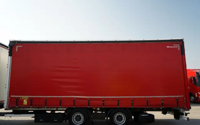 VOLVO FH 460 / ZESTAW TANDEM / 120 M3 / PRZEJAZDOWY / I-SAVE / KLIMA POSTOJOWA / OŚ PODNOSZONA SKRĘTNA / WIELTON / PLANDEKA ZBROJONA 