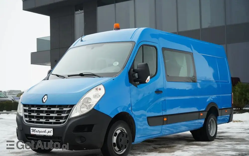 RENAULT MASTER / BLASZAK / FURGON / BRYGADÓWKA 7 MIEJSC  / SPROWADZONY 