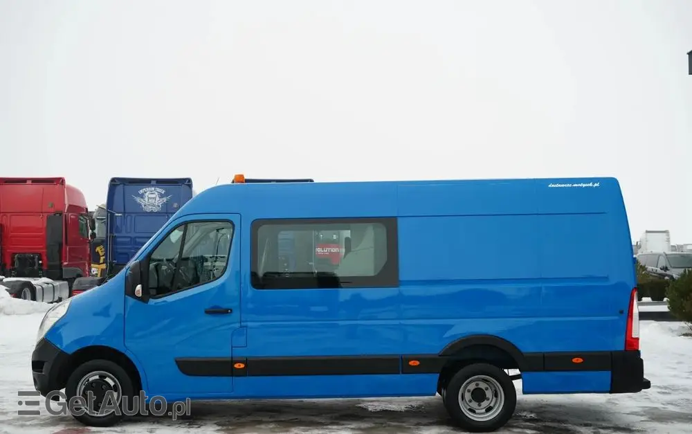 RENAULT MASTER / BLASZAK / FURGON / BRYGADÓWKA 7 MIEJSC  / SPROWADZONY 