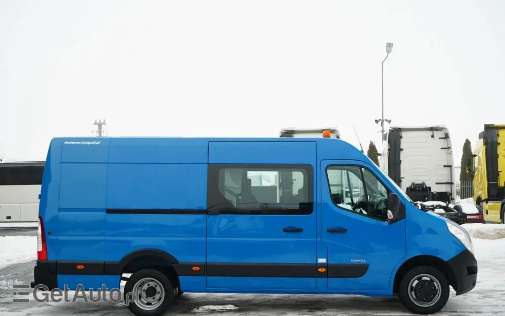 RENAULT MASTER / BLASZAK / FURGON / BRYGADÓWKA 7 MIEJSC  / SPROWADZONY 