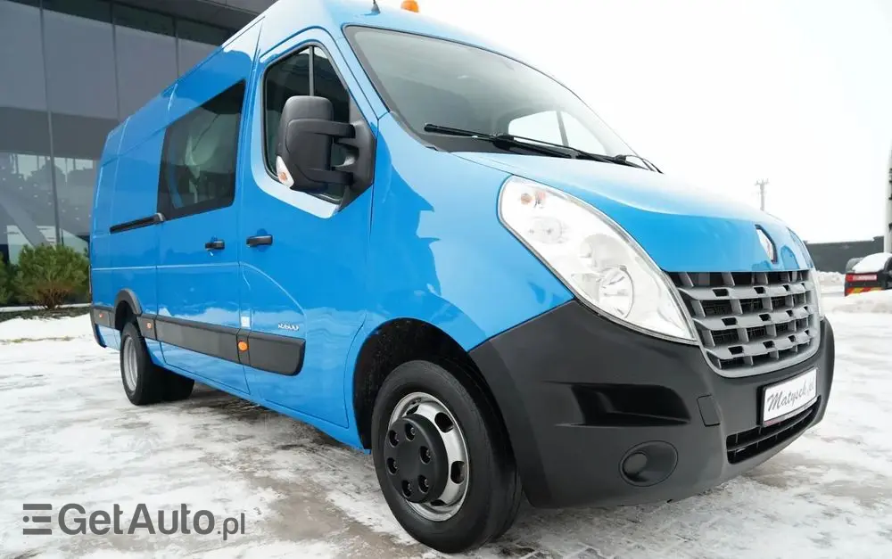 RENAULT MASTER / BLASZAK / FURGON / BRYGADÓWKA 7 MIEJSC  / SPROWADZONY 