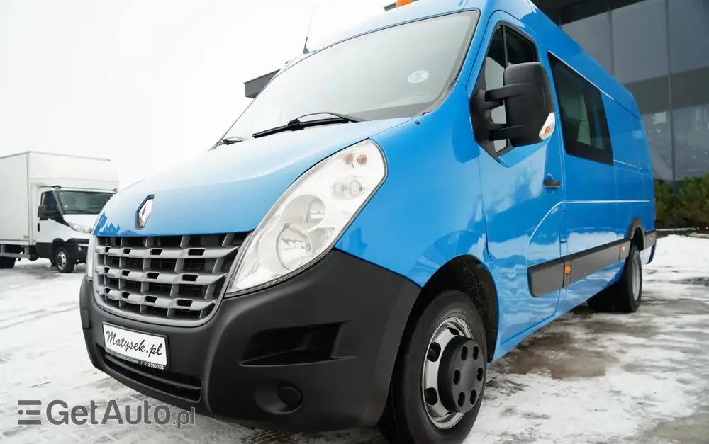 RENAULT MASTER / BLASZAK / FURGON / BRYGADÓWKA 7 MIEJSC  / SPROWADZONY 