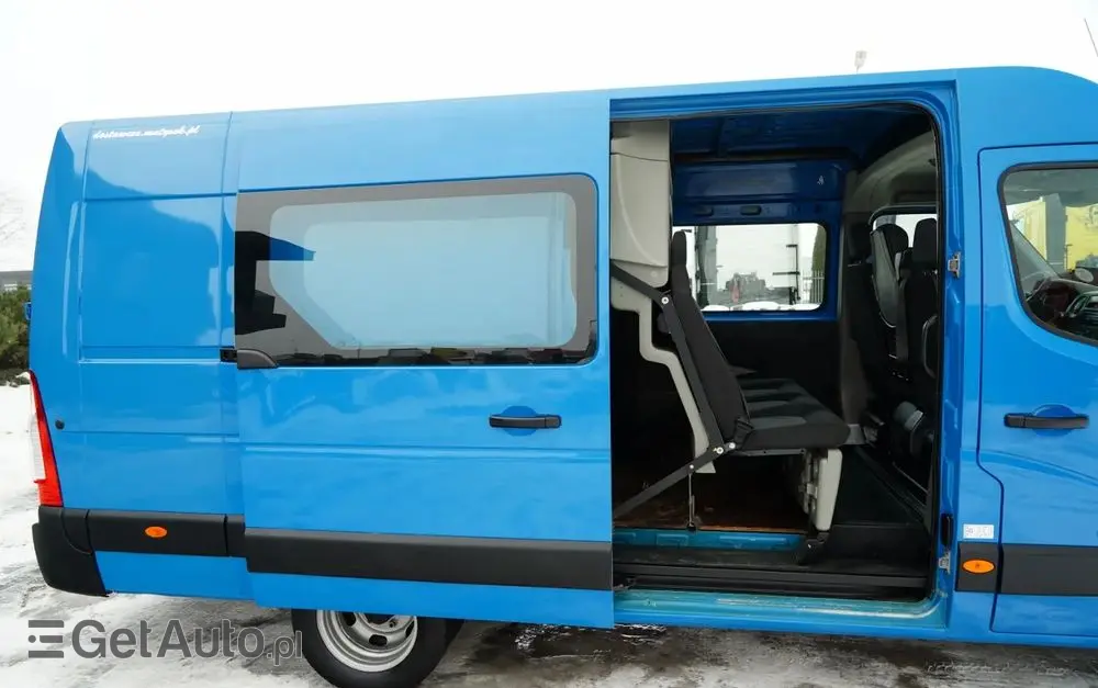 RENAULT MASTER / BLASZAK / FURGON / BRYGADÓWKA 7 MIEJSC  / SPROWADZONY 
