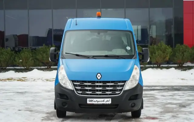 RENAULT MASTER / BLASZAK / FURGON / BRYGADÓWKA 7 MIEJSC  / SPROWADZONY 