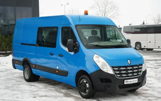 RENAULT MASTER / BLASZAK / FURGON / BRYGADÓWKA 7 MIEJSC  / SPROWADZONY 