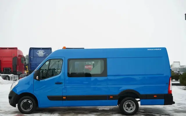 RENAULT MASTER / BLASZAK / FURGON / BRYGADÓWKA 7 MIEJSC  / SPROWADZONY 