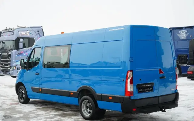 RENAULT MASTER / BLASZAK / FURGON / BRYGADÓWKA 7 MIEJSC  / SPROWADZONY 