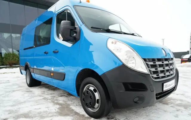 RENAULT MASTER / BLASZAK / FURGON / BRYGADÓWKA 7 MIEJSC  / SPROWADZONY 