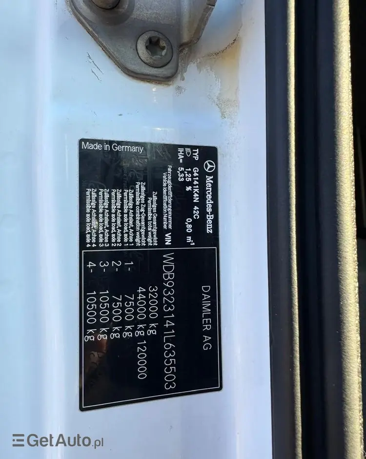 MERCEDES-BENZ Actros 4141 