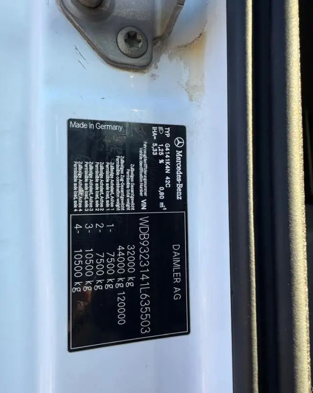 MERCEDES-BENZ Actros 4141 