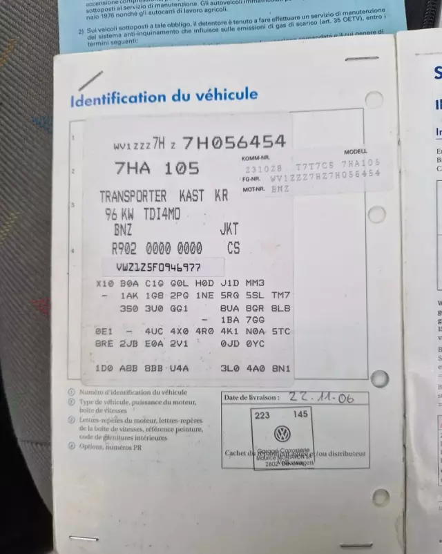 VOLKSWAGEN Transporter 4x4 4Motion 