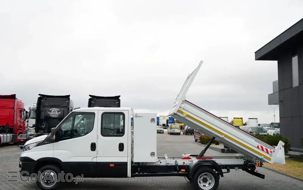 IVECO DAILY 35-140 / WYWROTKA / BRYGADÓWKA - 6 MIEJSC  / BLIŹNIAK / MANUAL / 