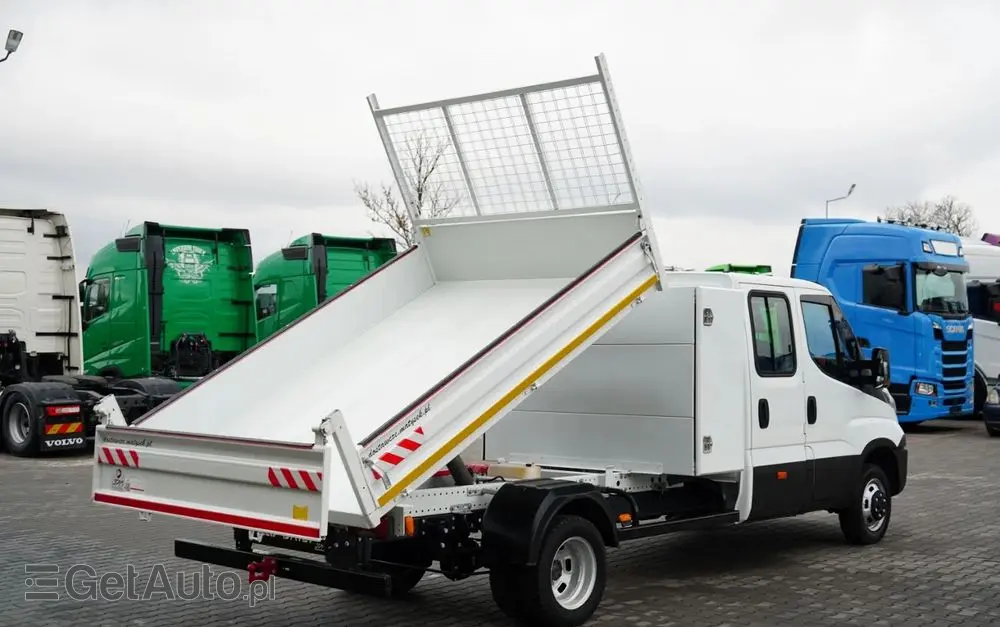 IVECO DAILY 35-140 / WYWROTKA / BRYGADÓWKA - 6 MIEJSC  / BLIŹNIAK / MANUAL / 